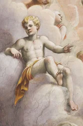 Adam among Angels (detail)